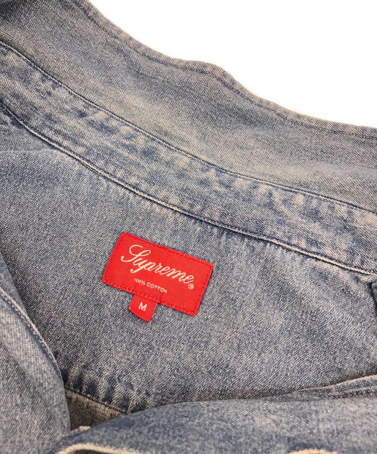 SUPREME (シュプリーム) デニムシャツ インディゴ サイズ:M