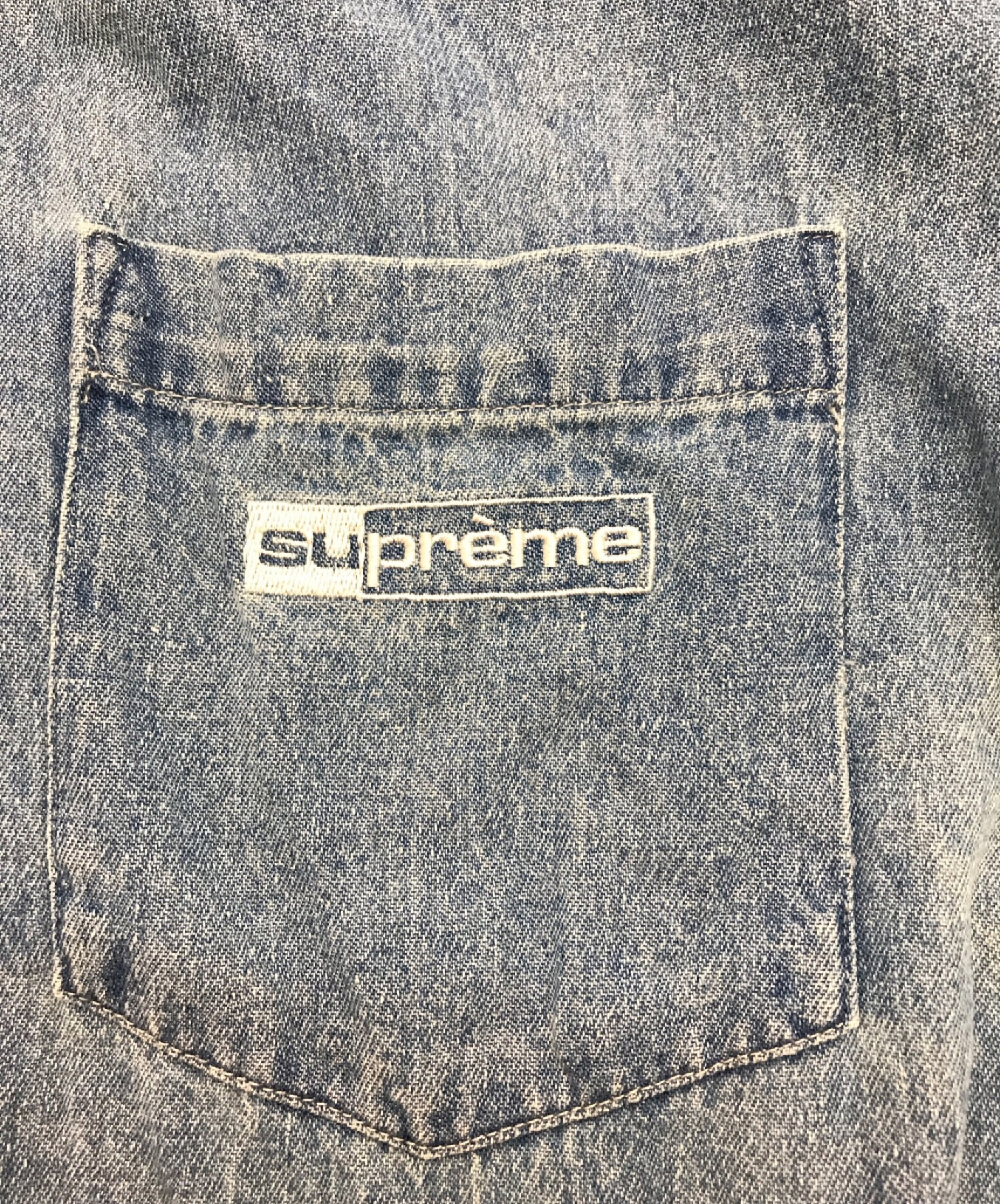 SUPREME (シュプリーム) デニムシャツ インディゴ サイズ:M