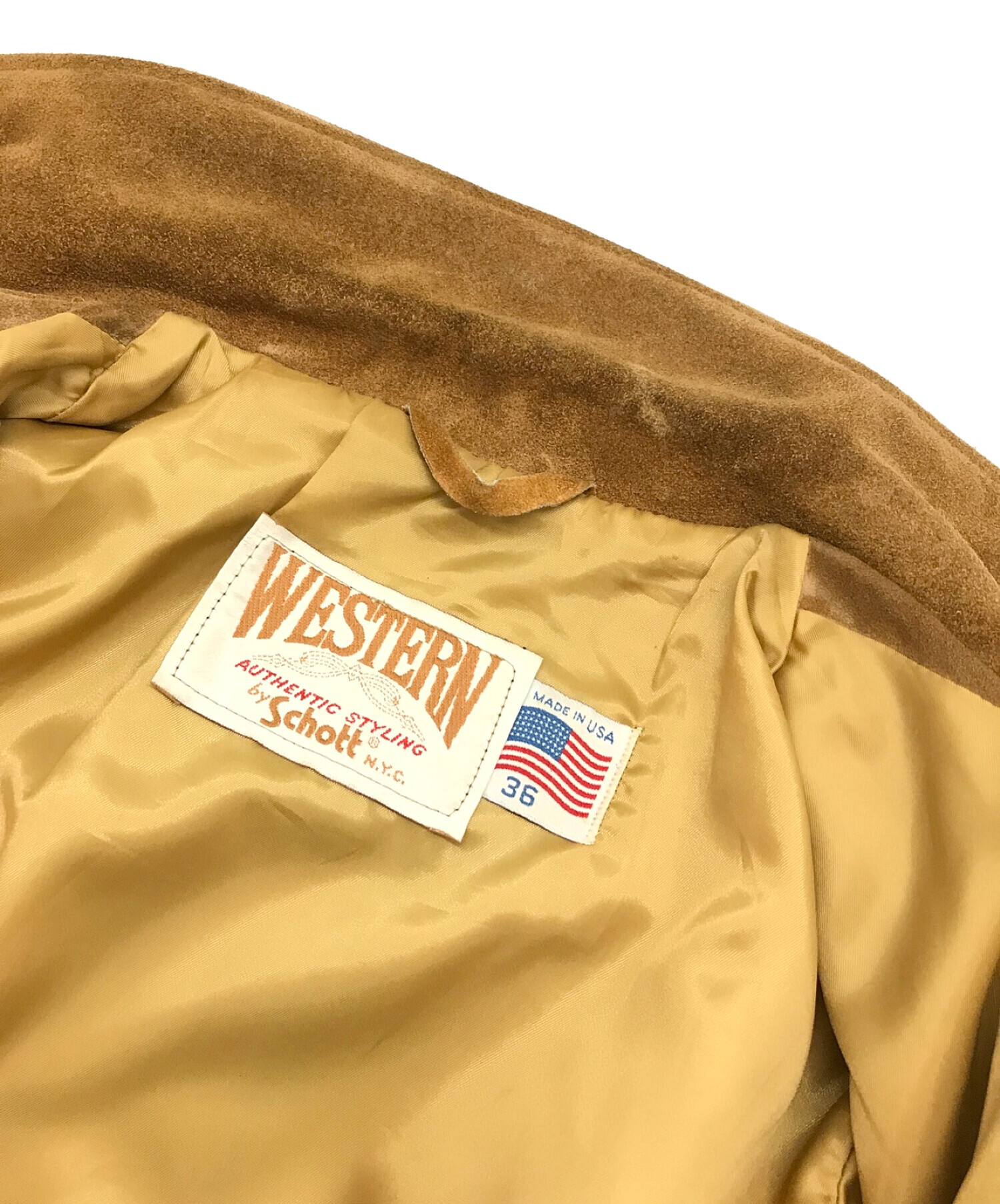 中古・古着通販】WESTERN AUTHENTIC STYLING by Schott (ウェスタン