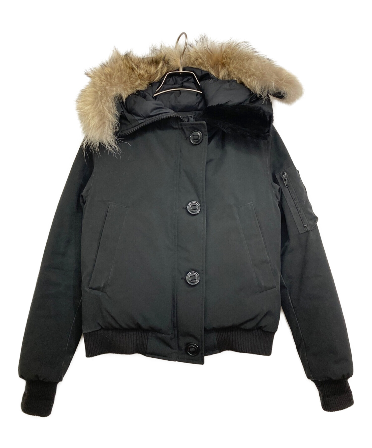 CANADA GOOSE (カナダグース) ラブラドール ボンバージャケット ブラック サイズ:S