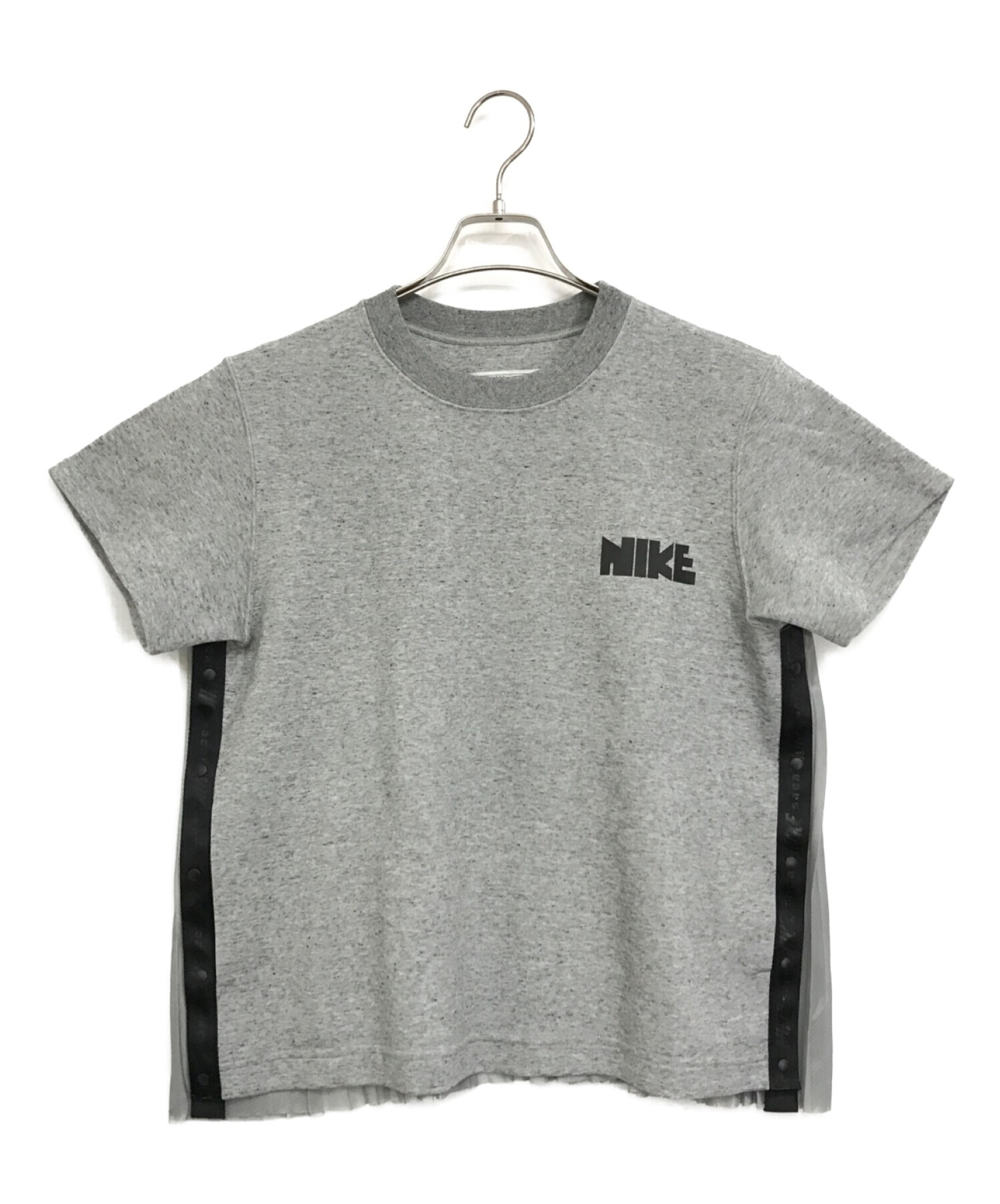 中古・古着通販】NIKE (ナイキ) sacai (サカイ) バックプリーツTシャツ