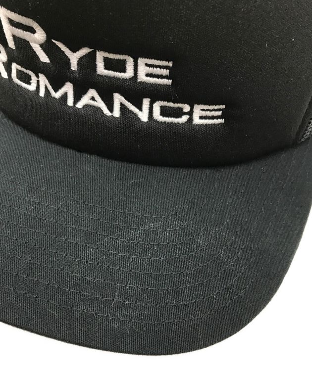 低価格 キャップ BLK CAP MESH ROMANCE RYDE VALLAD キャップ