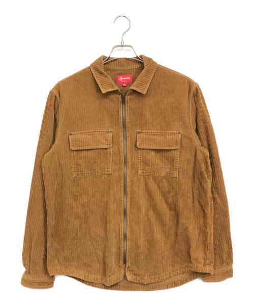 送料込　Supreme Corduroy Shirt brown Mサイズ