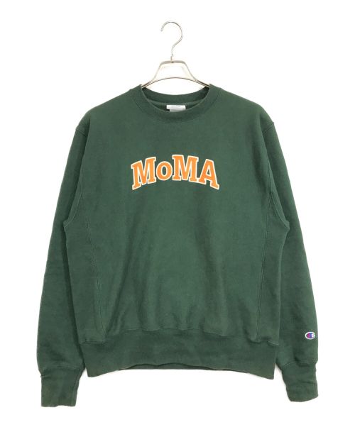 【中古・古着通販】Champion ×MoMA (チャンピオン × モマ) クルー