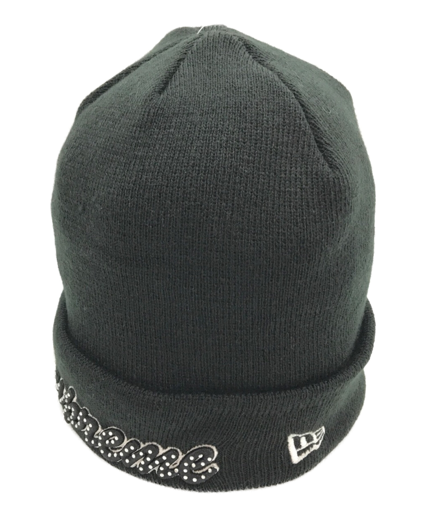 アイテム 新品！~Supreme~ NewEra Black ニットキャップ 黒 - 帽子