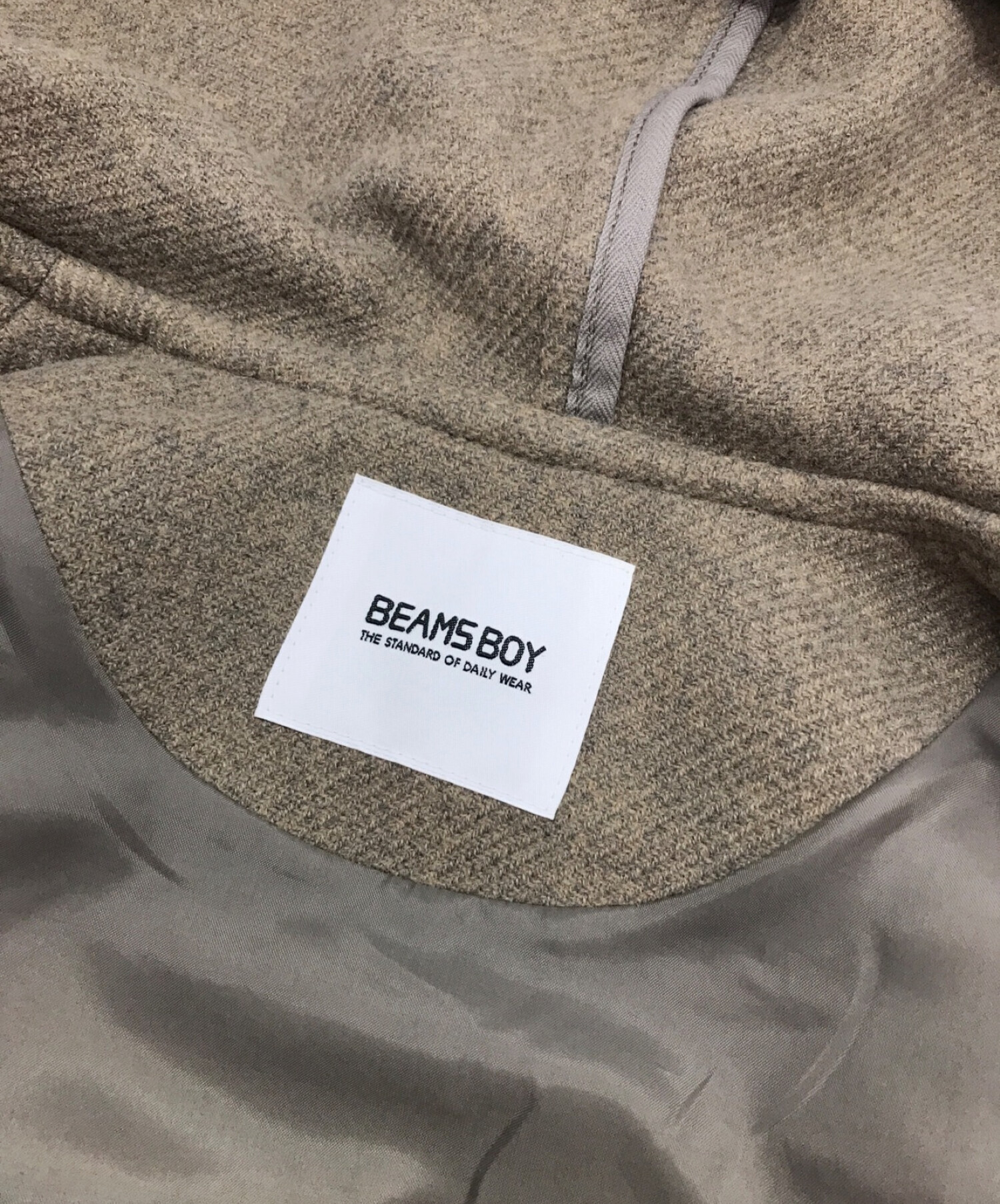 中古・古着通販】BEAMS BOY (ビームスボーイ) ダッフルコート ベージュ