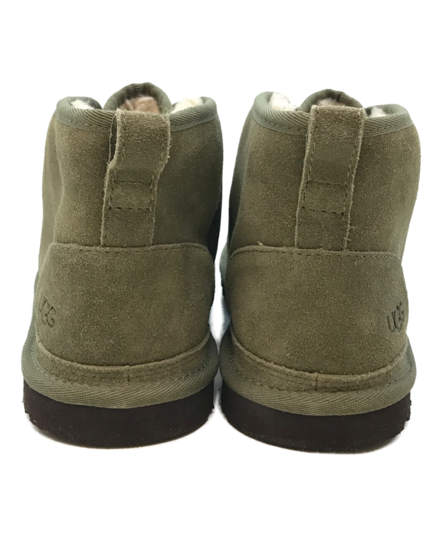 中古・古着通販】UGG (アグ) ショートブーツ オリーブ サイズ:27㎝｜ブランド・古着通販 トレファク公式【TREFAC  FASHION】スマホサイト