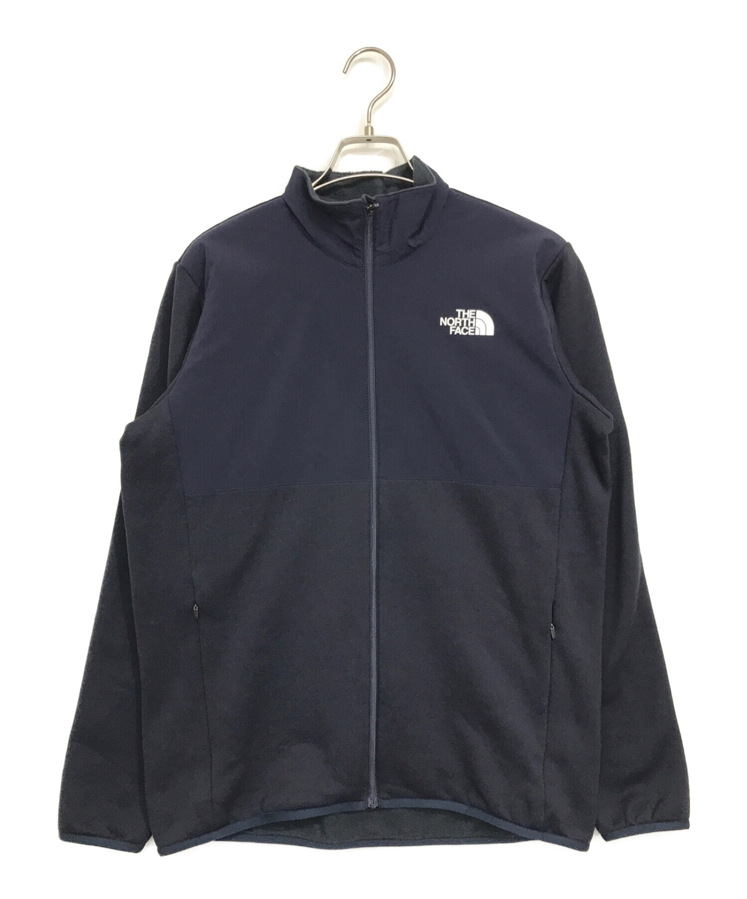 THE NORTH FACE (ザ ノース フェイス) Hybrid Nylon Fleece Jacket ハイブリット ナイロンフリースジャケット  ネイビー サイズ:M