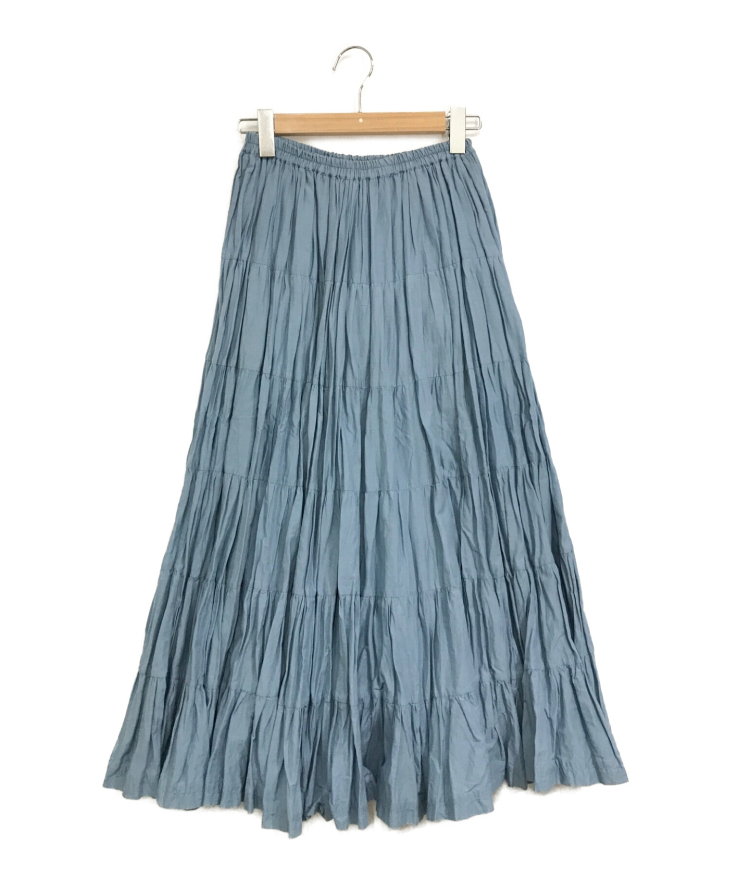 MARIHA (マリハ) Demi-Luxe Beams (デミルクス ビームス) 草原の虹スカート ブルー サイズ:下記参照