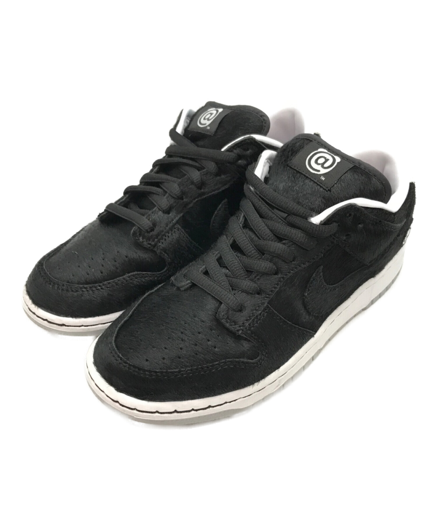 NIKE SB (ナイキエスビー) MEDICOM TOY (メディコム・トイ) SB DUNK LOW OG QS BE@RBRICK ブラック  サイズ:26.5㎝