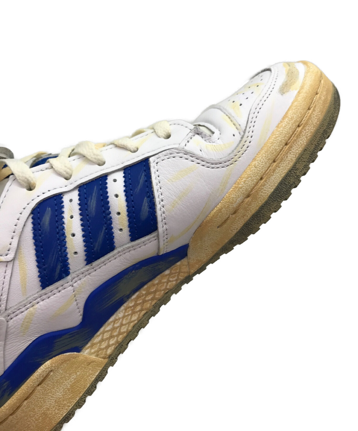 中古・古着通販】adidas (アディダス) フォーラム 84 ハイ AEC ブルー×ホワイト サイズ:26.5㎝｜ブランド・古着通販  トレファク公式【TREFAC FASHION】スマホサイト