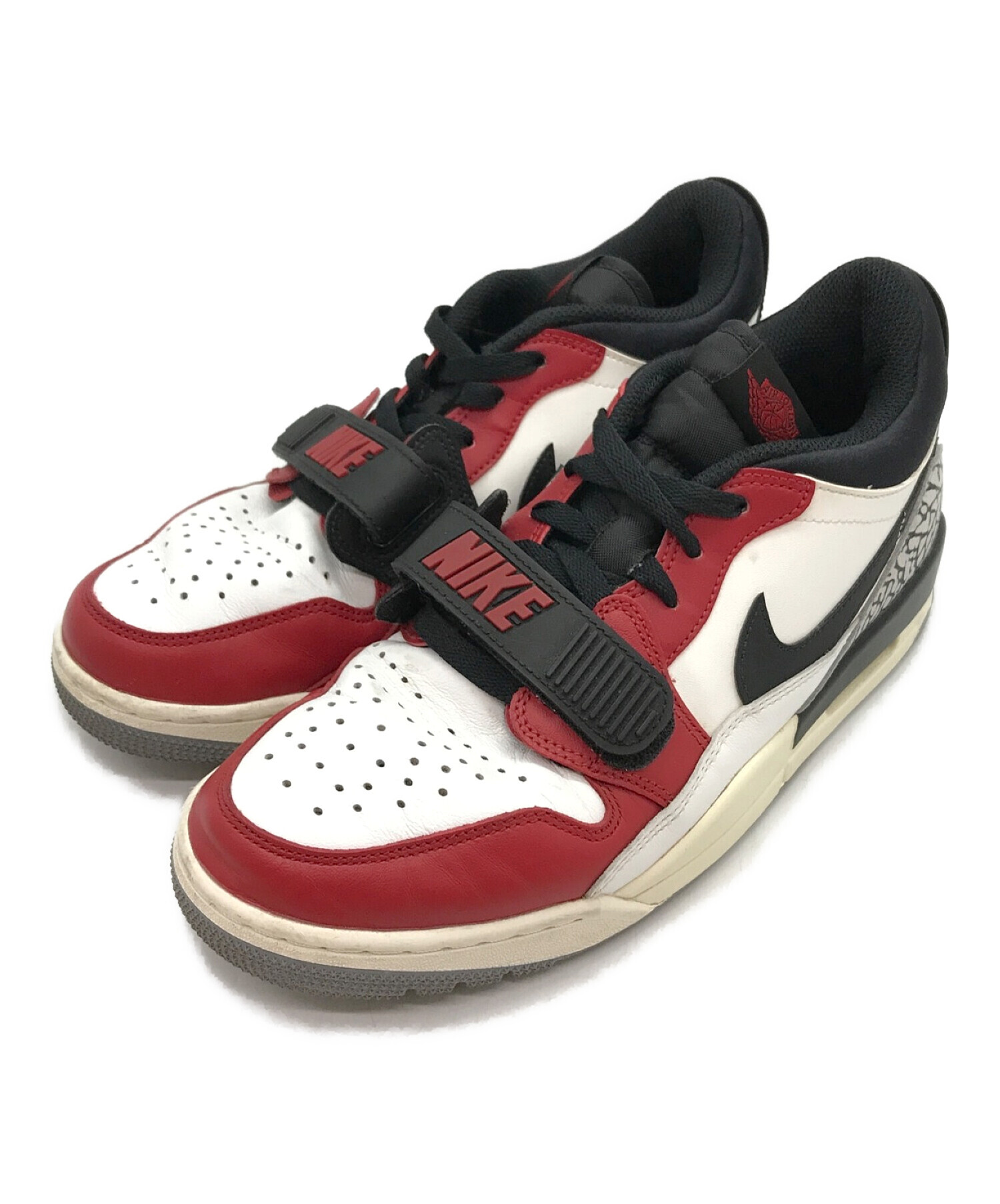 NIKE (ナイキ) AIR JORDAN LEGACY 312 LOW CHICAGO エアジョーダン レガシー 312 ロー レッド×ホワイト  サイズ:26cm