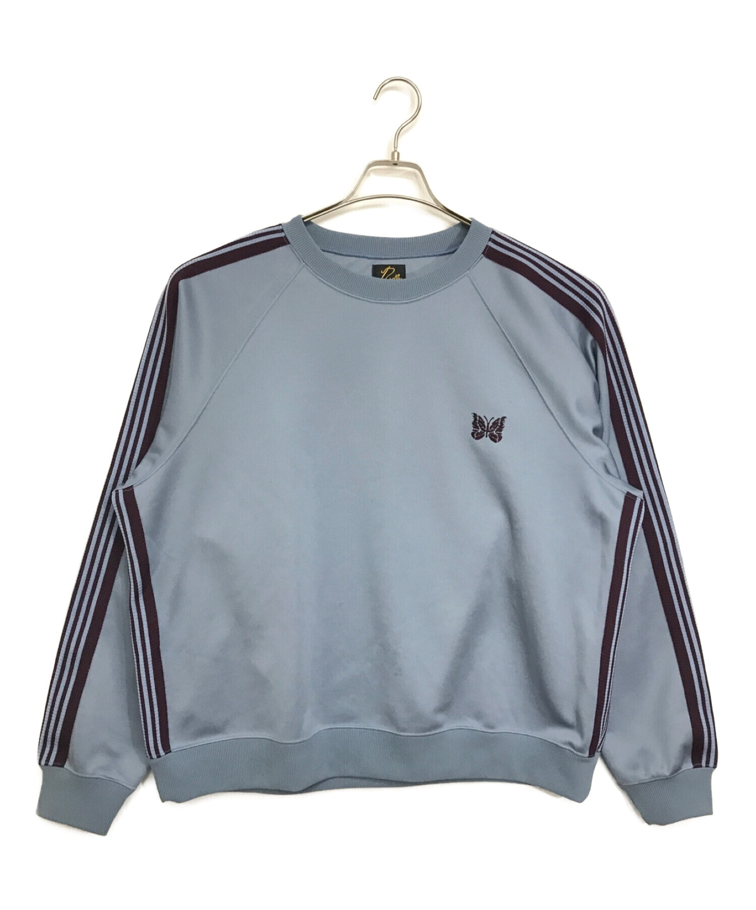 Needles (ニードルズ) Track Crew Neck Shirt ブルー サイズ:M