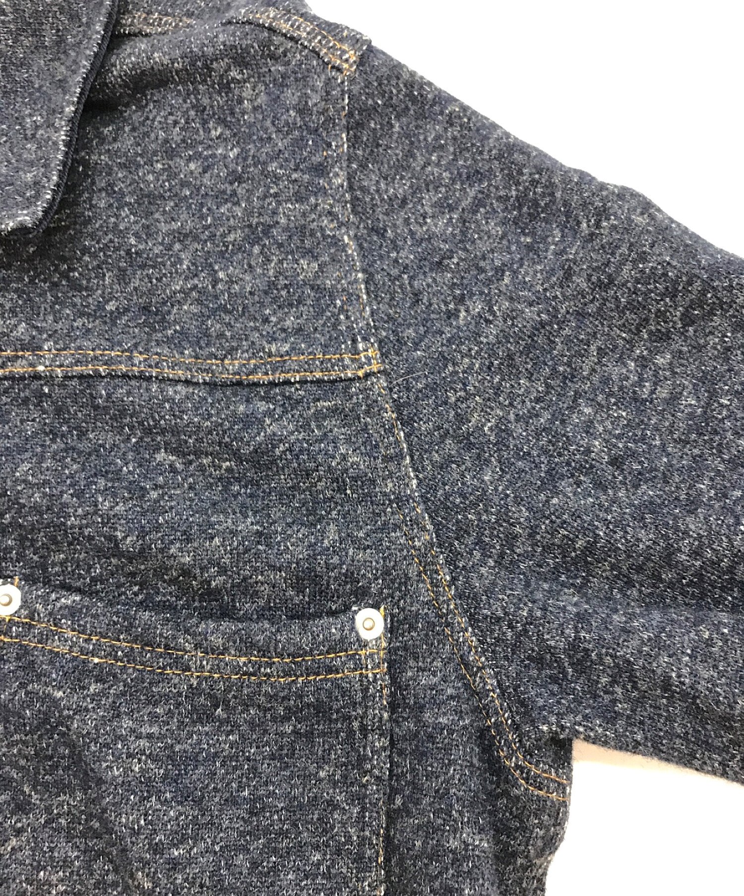 Snow peak (スノーピーク) Wool-blend Denim Jacket ウールブレンドデニムジャケット インディゴ サイズ:L