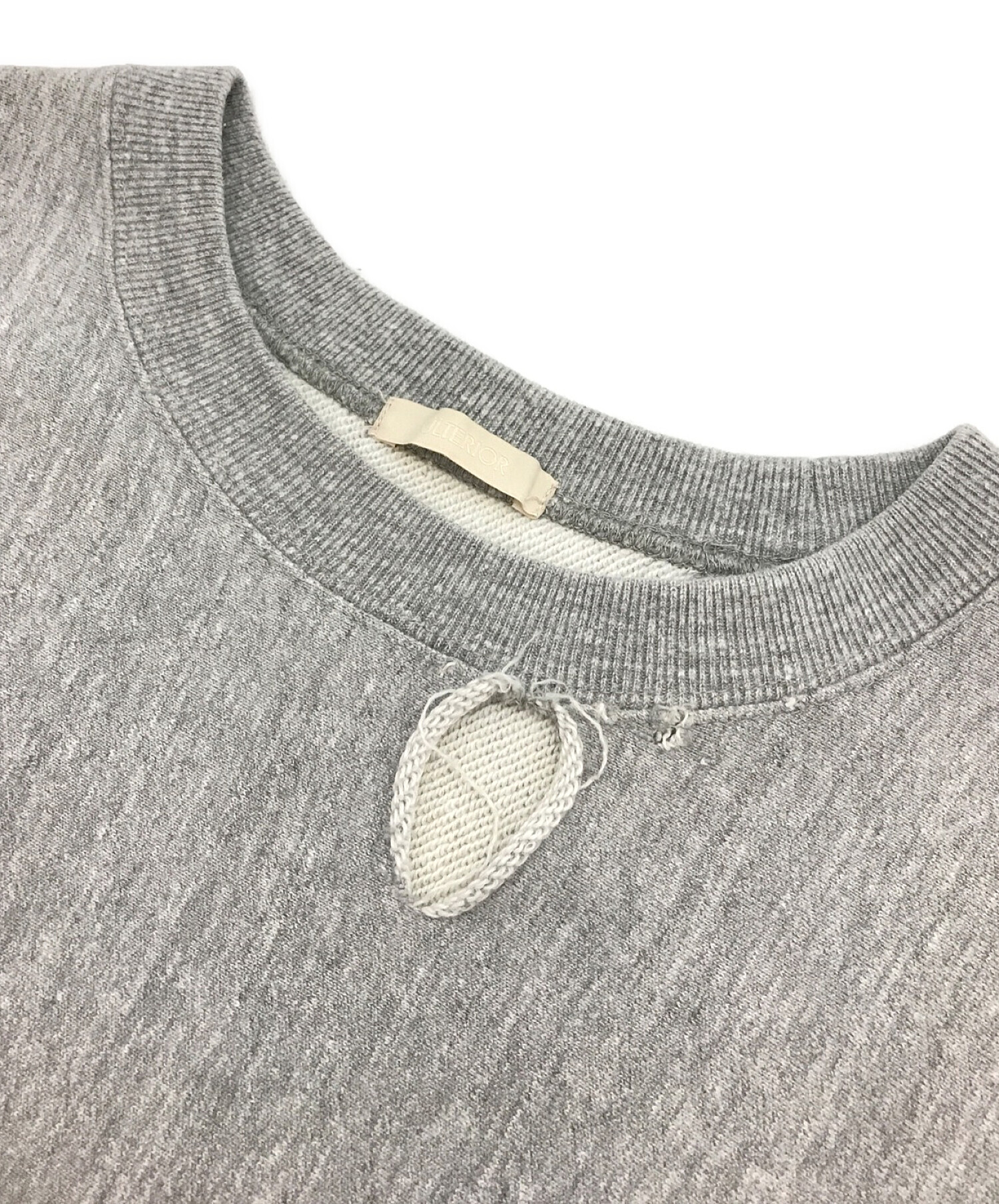 ULTERIOR / アルテリア | DRY FEEL SILKY TERRY CUT-OFF SWEAT カット