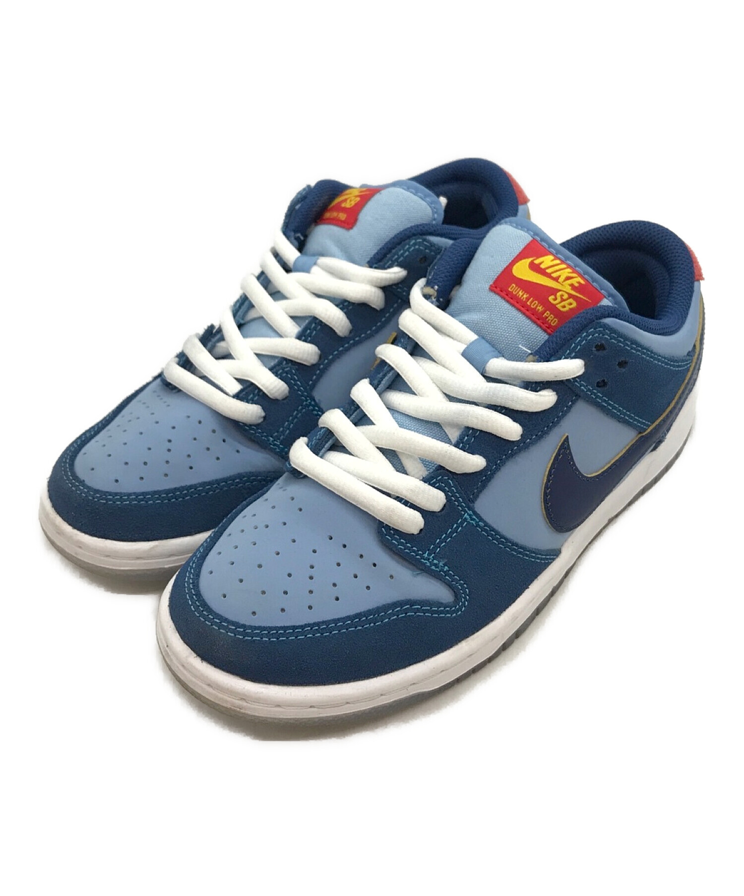 NIKE SB (ナイキエスビー) Why So Sad? (ワイ ソー サッド?) Dunk Low Pro Why So Sad  ブルー（Coastal Blue/Spe サイズ:24.5㎝