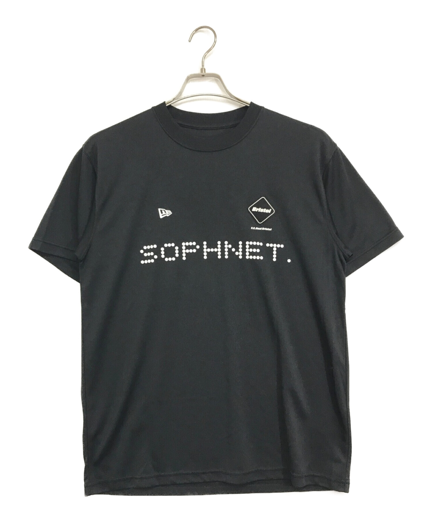 SOPH. (ソフネット) New Era (ニューエラ) コラボプリントTシャツ／100周年限定 ブラック サイズ:L
