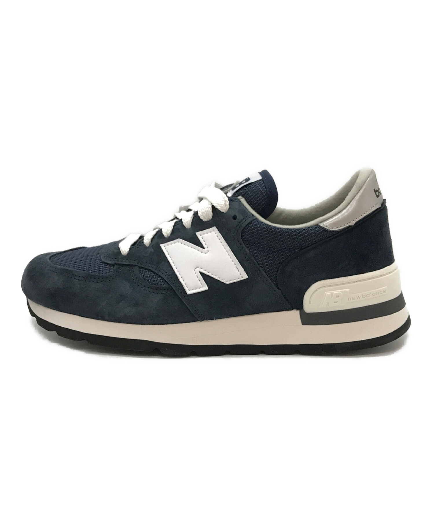 NEW BALANCE (ニューバランス) M990 NV1 ローカットスニーカー ネイビー サイズ:27㎝ 未使用品