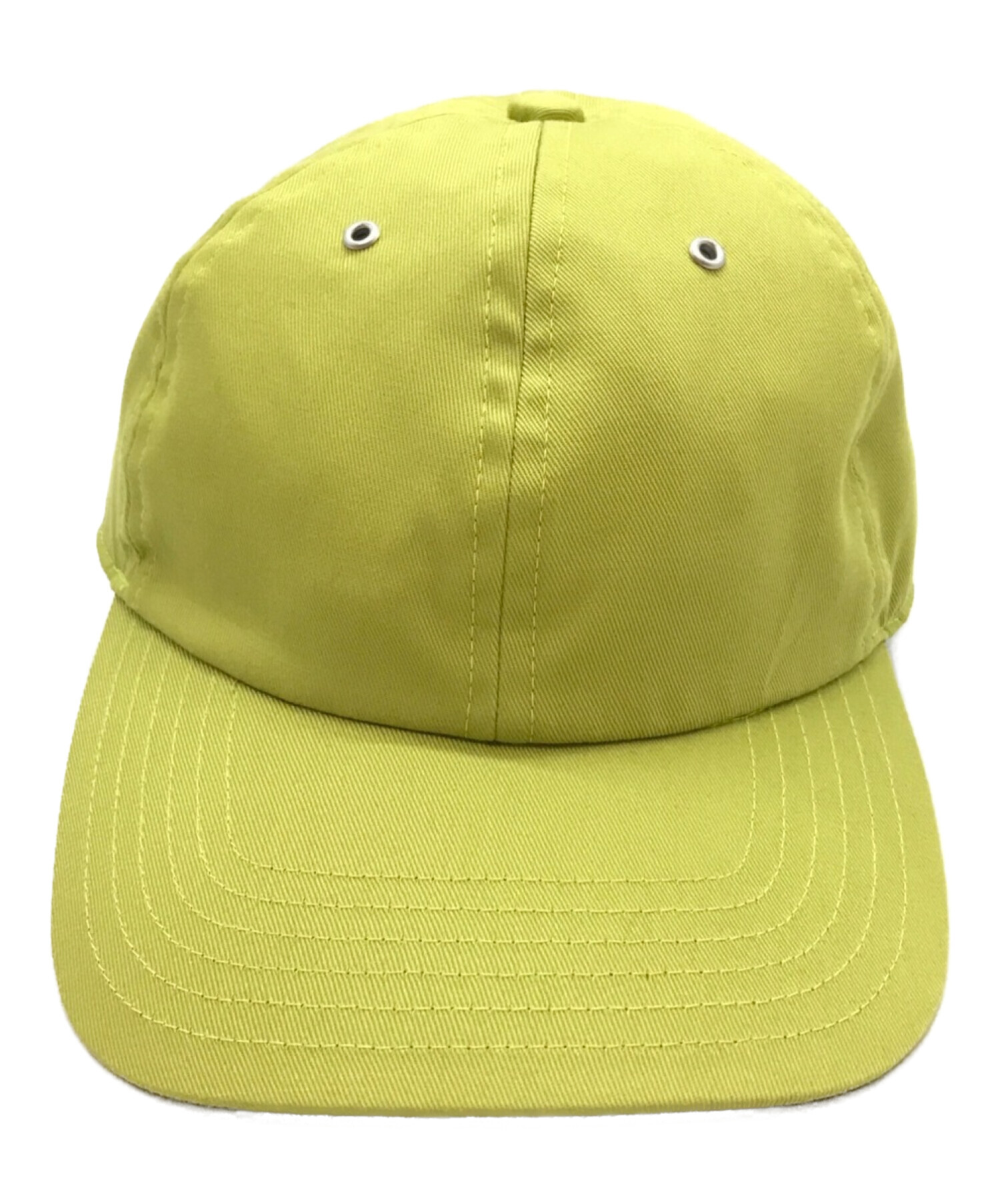 NICENESS (ナイスネス) MANHOLE (マンホール) 別注 NEW 6PANEL CAP / ニュー６パネルキャップ グリーン  サイズ:下記参照 未使用品