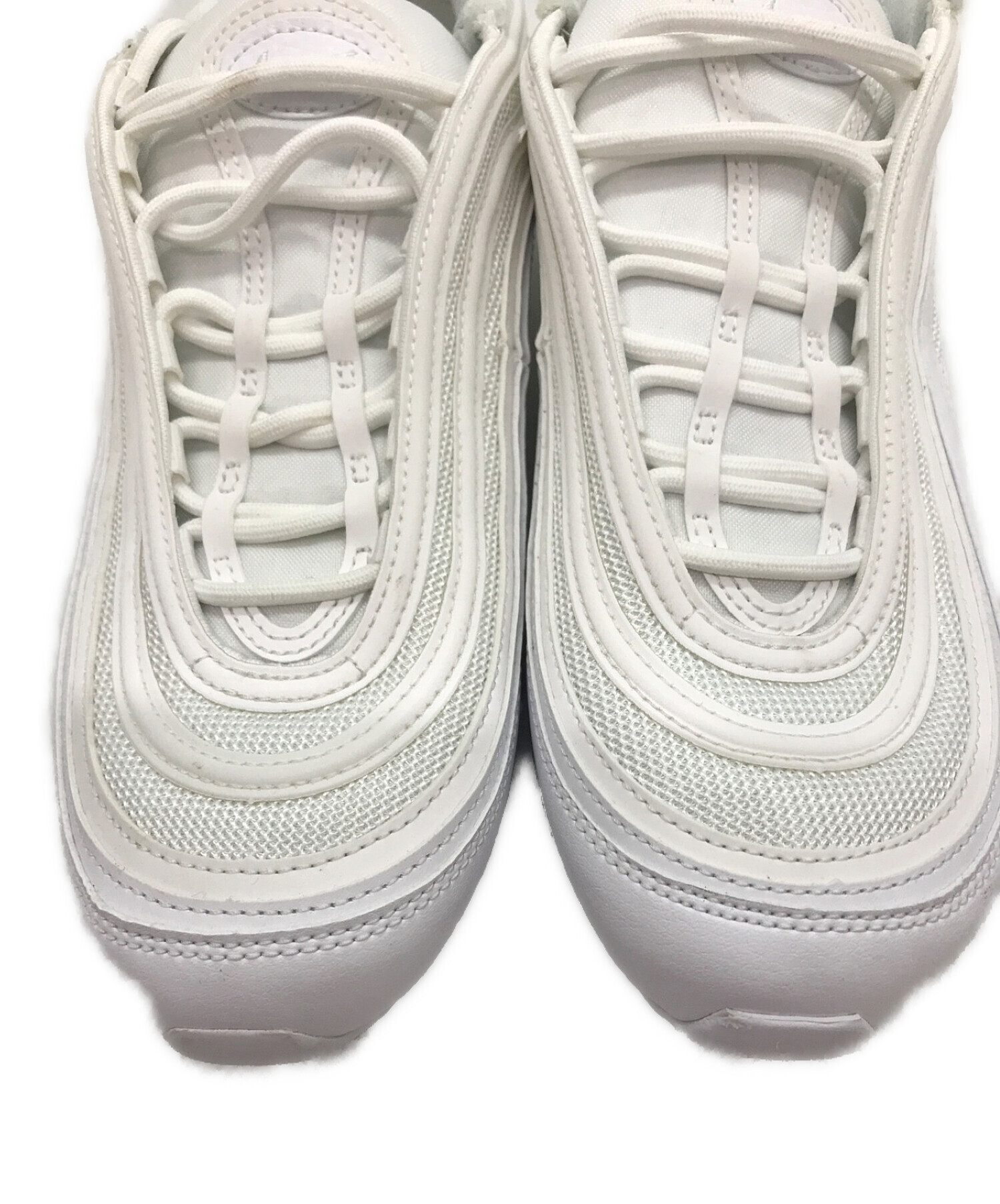 NIKE (ナイキ) WMNS AIR MAX 97 / エアマックス97 / ローカットスニーカー / トリプルホワイト / Bスタンプ ホワイト  サイズ:28.5㎝