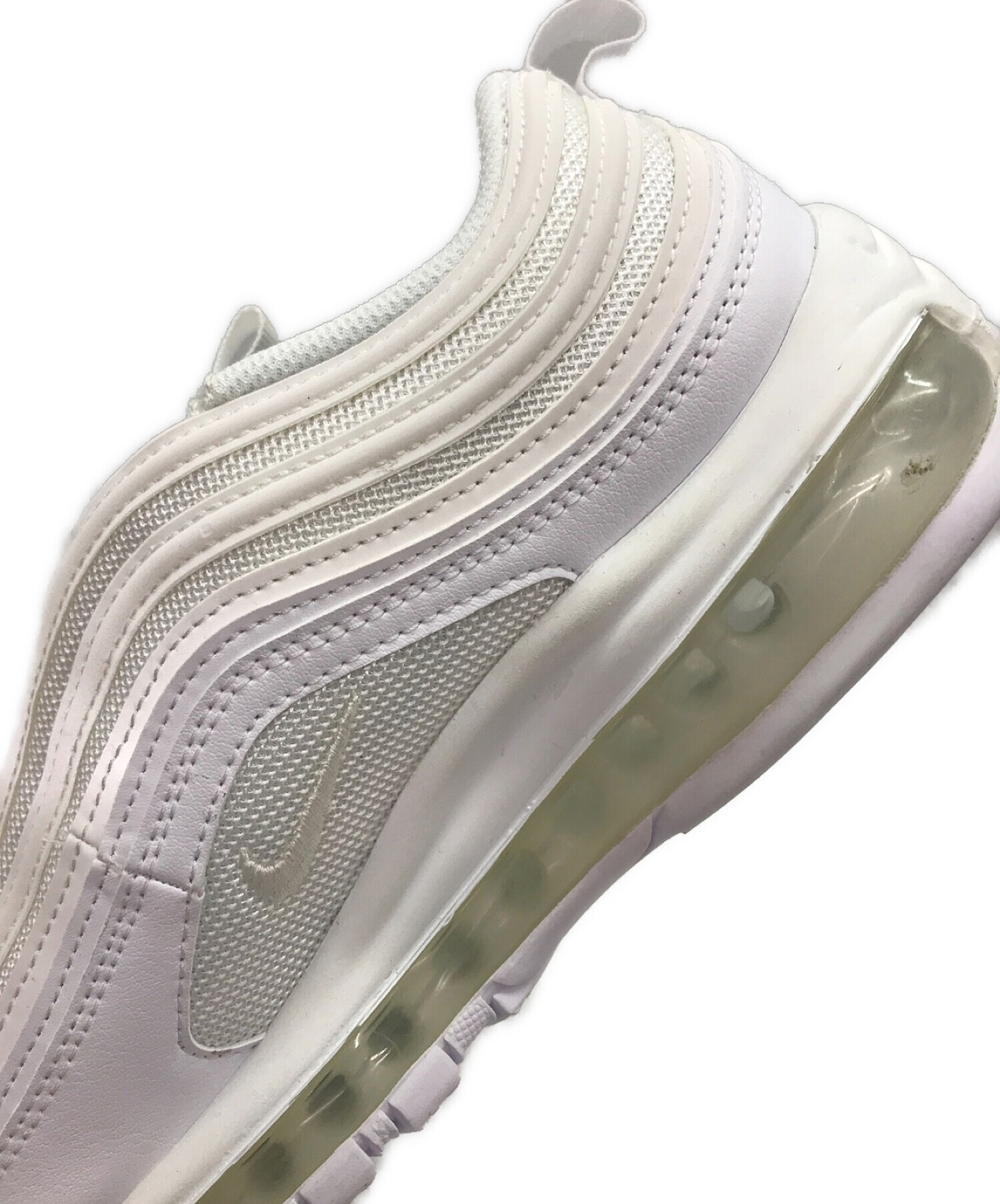 NIKE (ナイキ) WMNS AIR MAX 97 / エアマックス97 / ローカットスニーカー / トリプルホワイト / Bスタンプ ホワイト  サイズ:28.5㎝