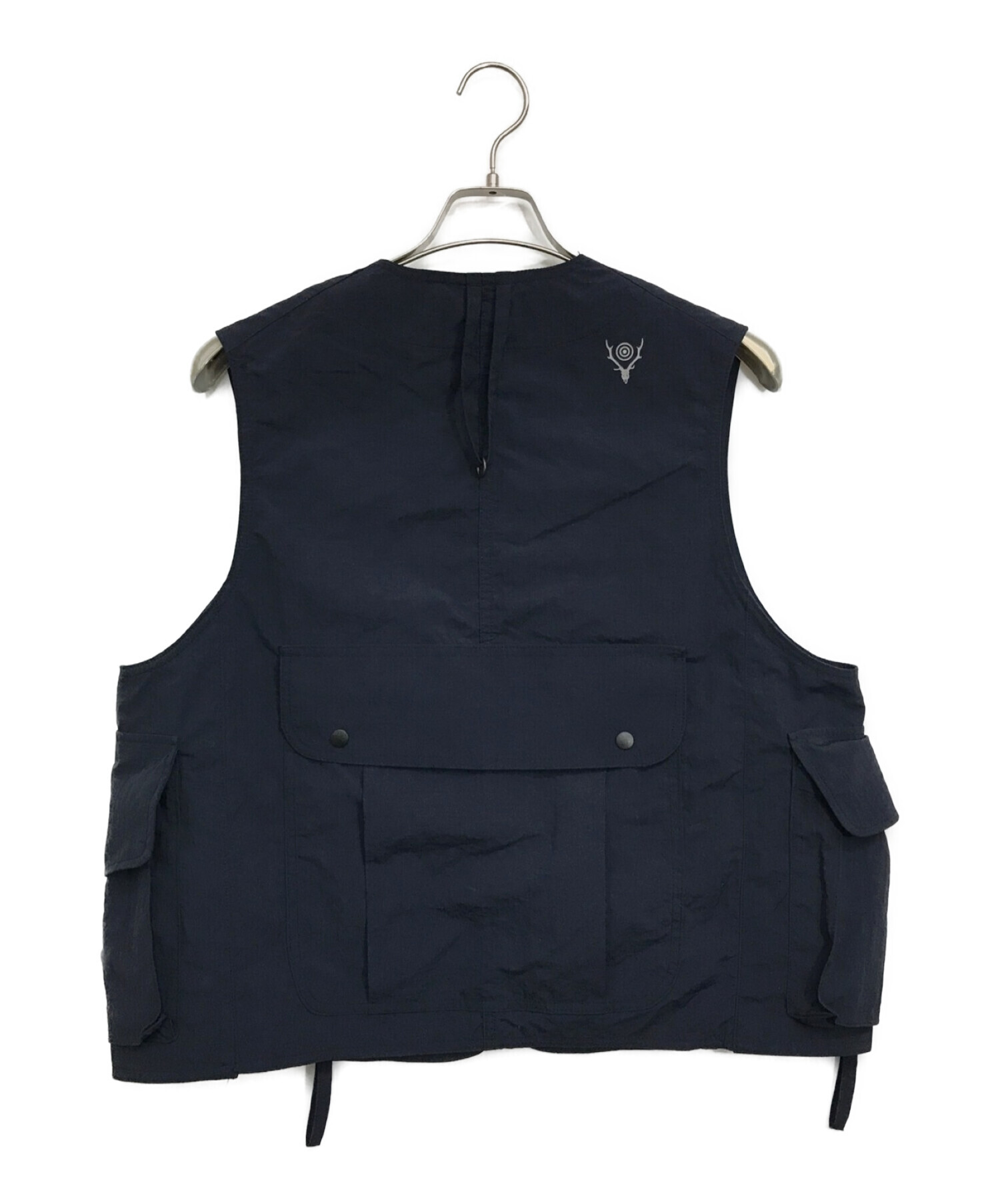 South2 West8 (サウスツー ウエストエイト) TENKARA VEST / テンカラベスト / フィッシングベスト ネイビー サイズ:L