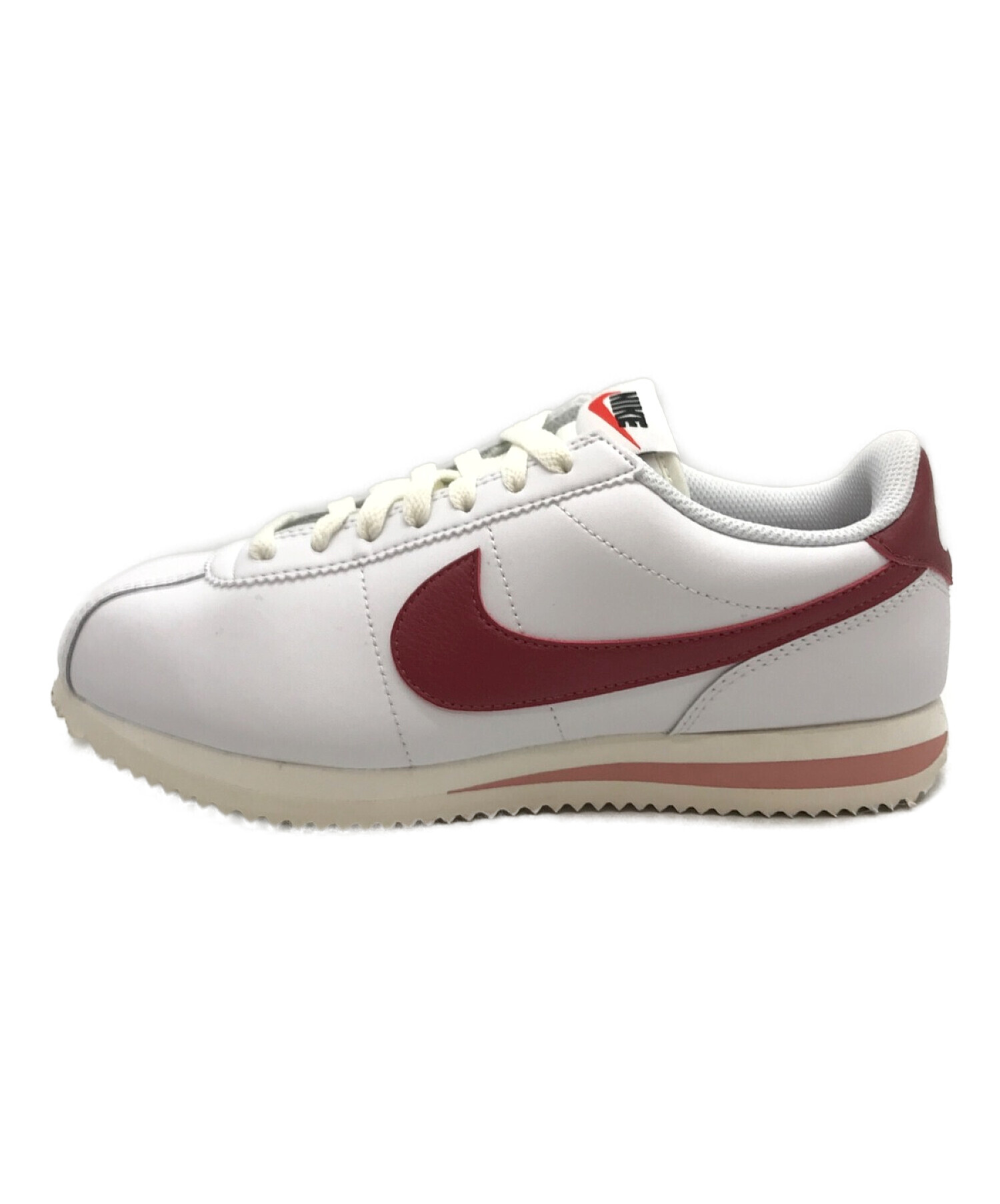 NIKE (ナイキ) Wmns Cortez / コルテッツ / ローカットスニーカー ホワイト×レッド（Cedar） サイズ:24.5㎝