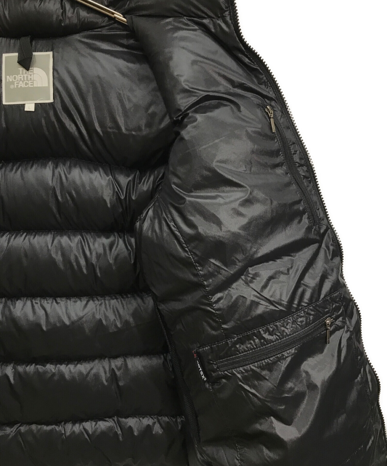 THE NORTH FACE (ザ ノース フェイス) METRO DOWN JACKET / メトロダウンジャケット / 中綿ジャケット /  PERTEX / パーテックス ブラック サイズ:Ｌ