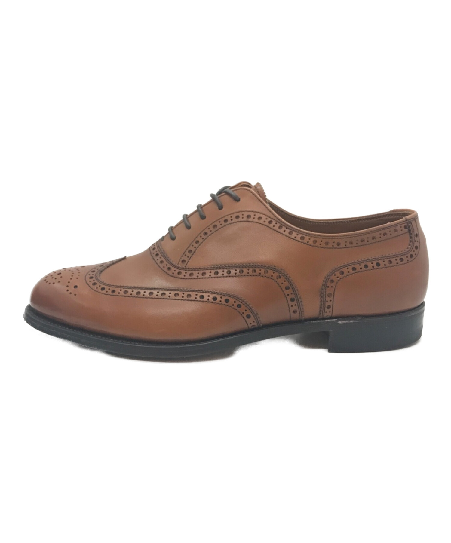 SCOTCH GRAIN (スコッチグレイン) ウィングチップフルブローグシューズ / 革靴 / レザーシューズ ブラウン サイズ:25.5㎝