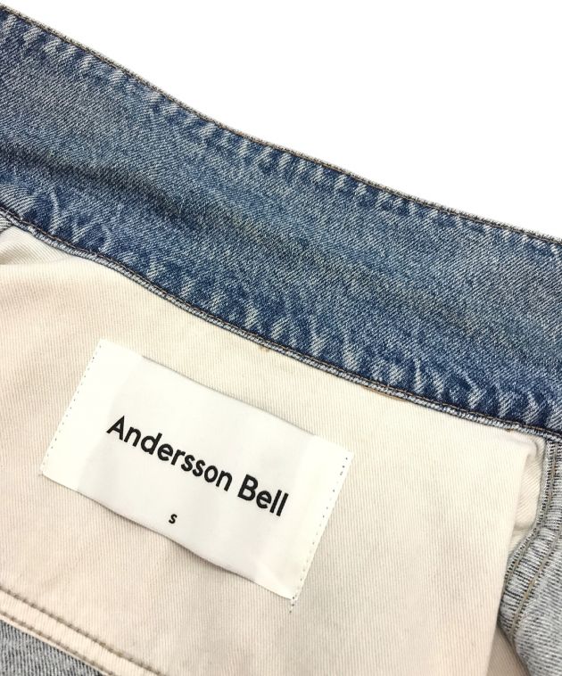 ANDERSSON BELL (アンダースンベル) デニムジッパージャケット インディゴ サイズ:S