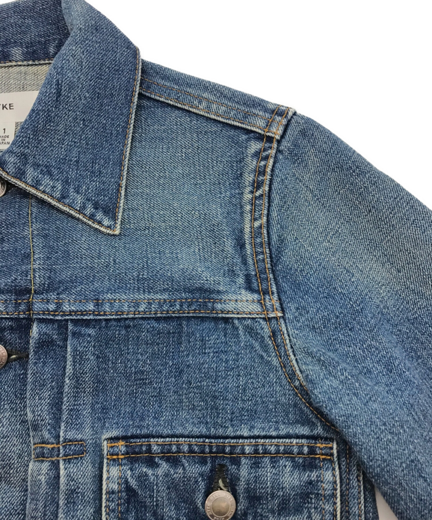 中古・古着通販】HYKE (ハイク) TYPE2デニムジャケット / DENIM JACET