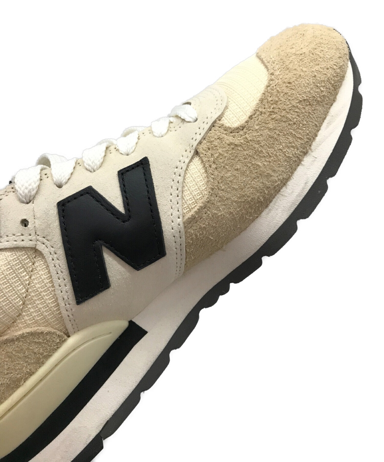 中古・古着通販】NEW BALANCE (ニューバランス) ローカットスニーカー / M990AD1 アイボリー×ブラック サイズ:26cm｜ブランド・古着通販  トレファク公式【TREFAC FASHION】スマホサイト