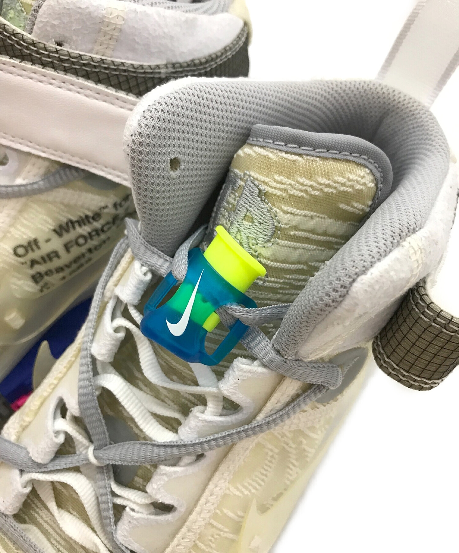 中古・古着通販】NIKE (ナイキ) OFFWHITE (オフホワイト) AIR FORCE 1