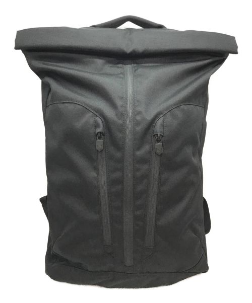 【中古・古着通販】MINAAL (ミナール) rolltop backpack ブラック