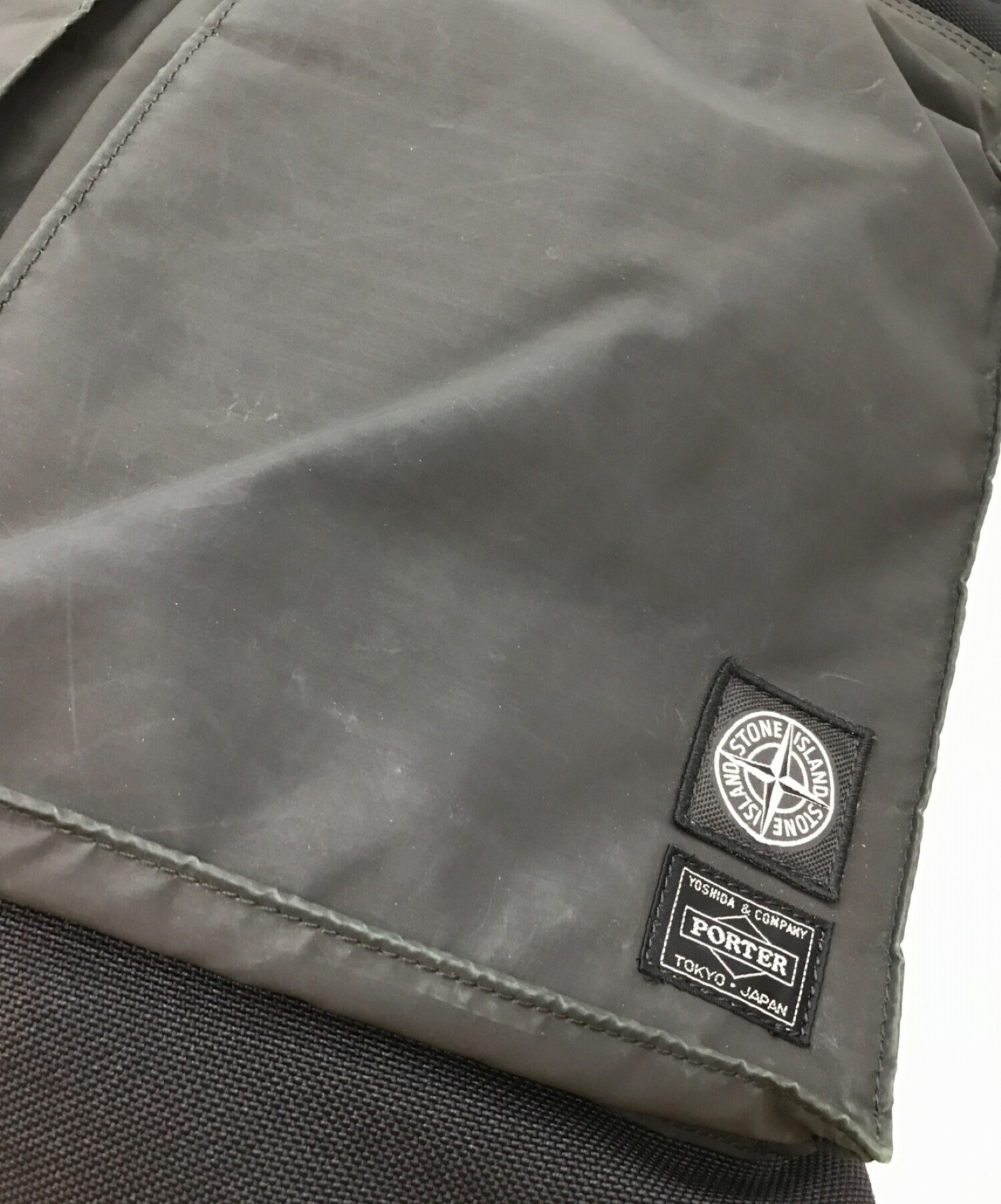 STONE ISLAND (ストーンアイランド) PORTER (ポーター) コラボヘルメットバッグ サイズ:下記参照