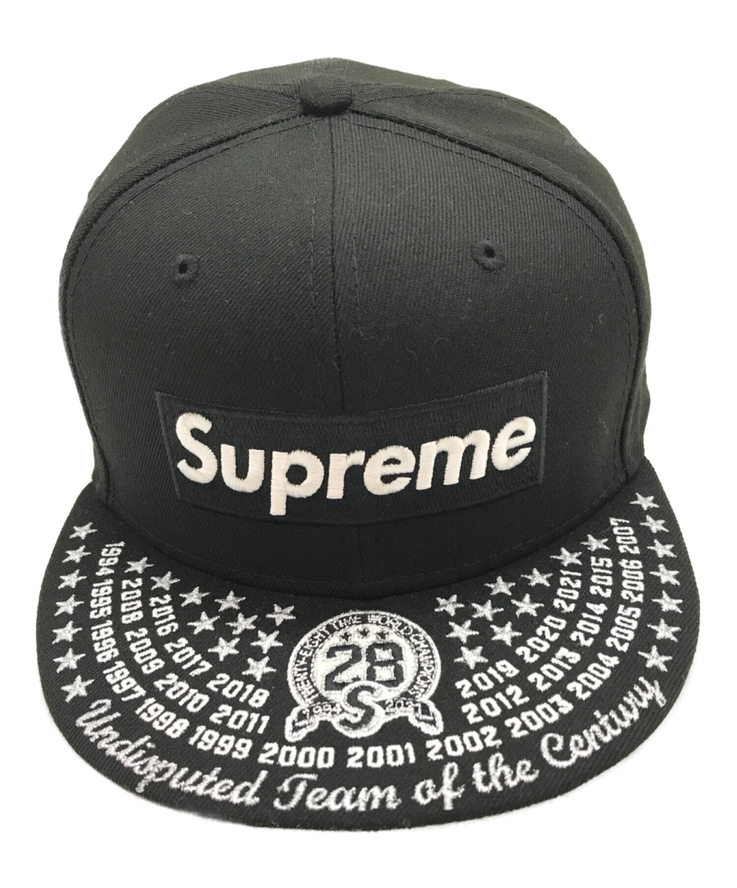 supreme Undisputed Box Logo New Era帽子