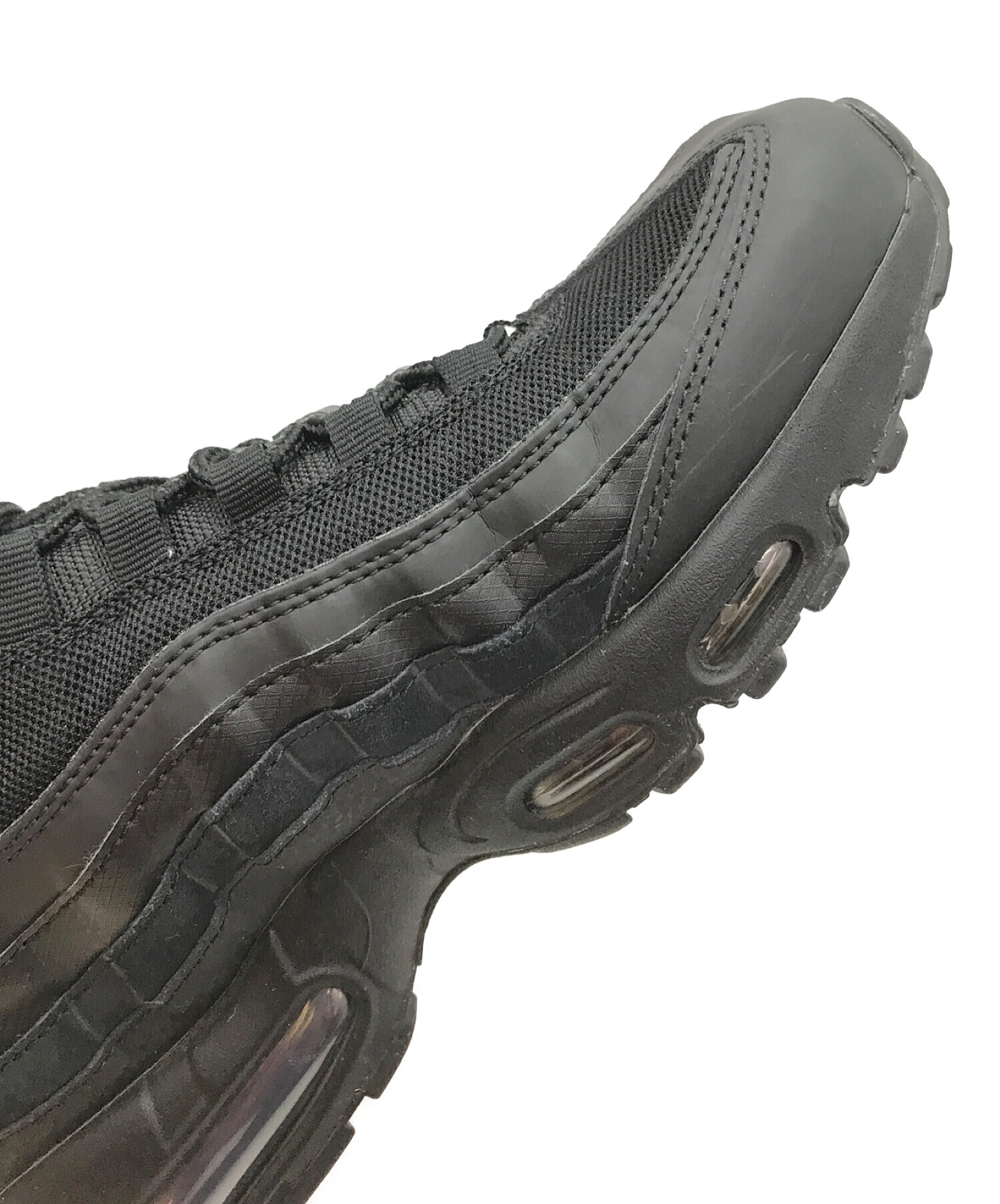 NIKE (ナイキ) AIR MAX 95ESSENTIAL / エア マックス 95 エッセンシャル / ローカットスニーカー /  ランニングシューズ ブラック サイズ:27㎝