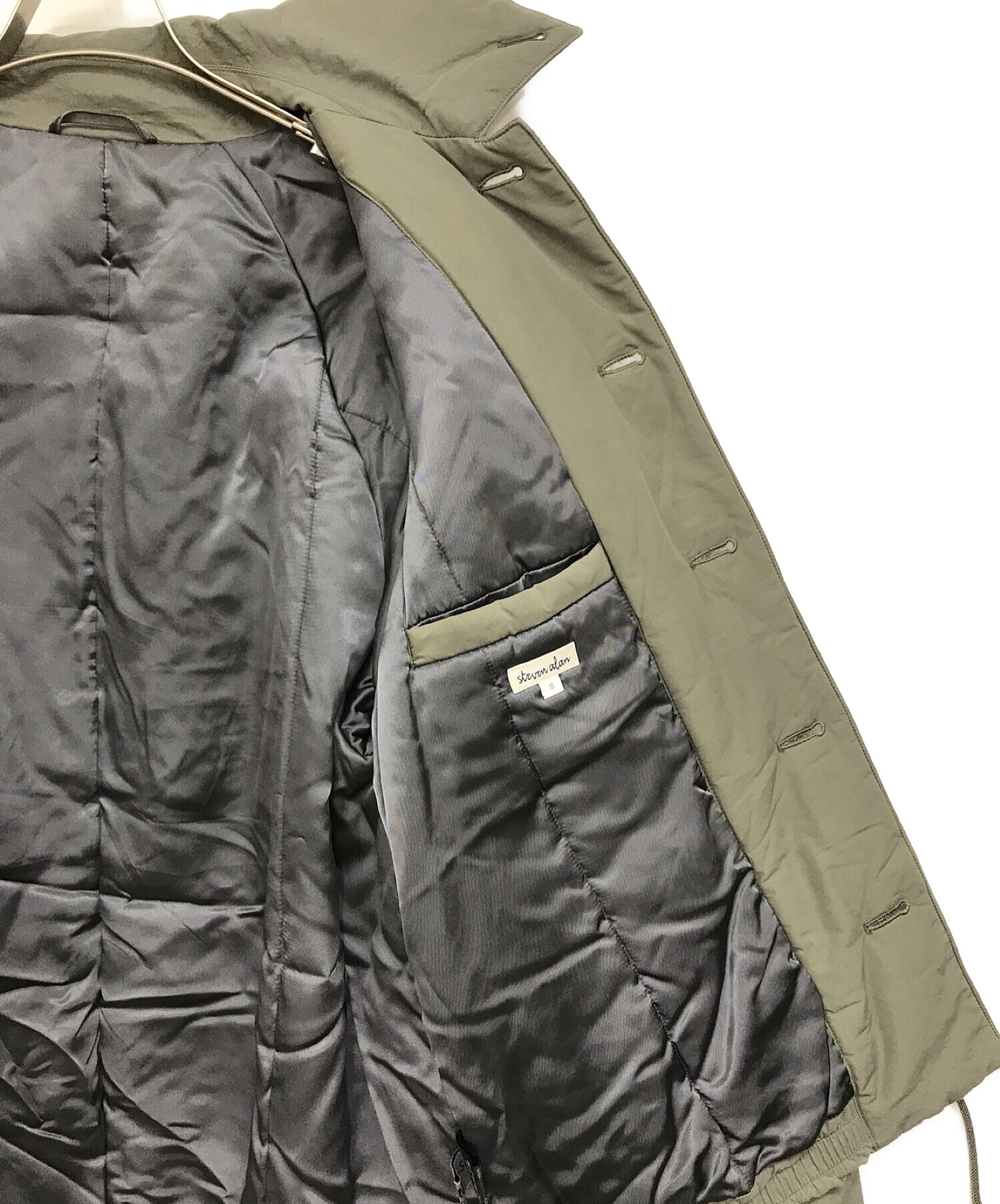 スティーブンアラン NYLON ZIP DARUMA SHORT BLOUSON-