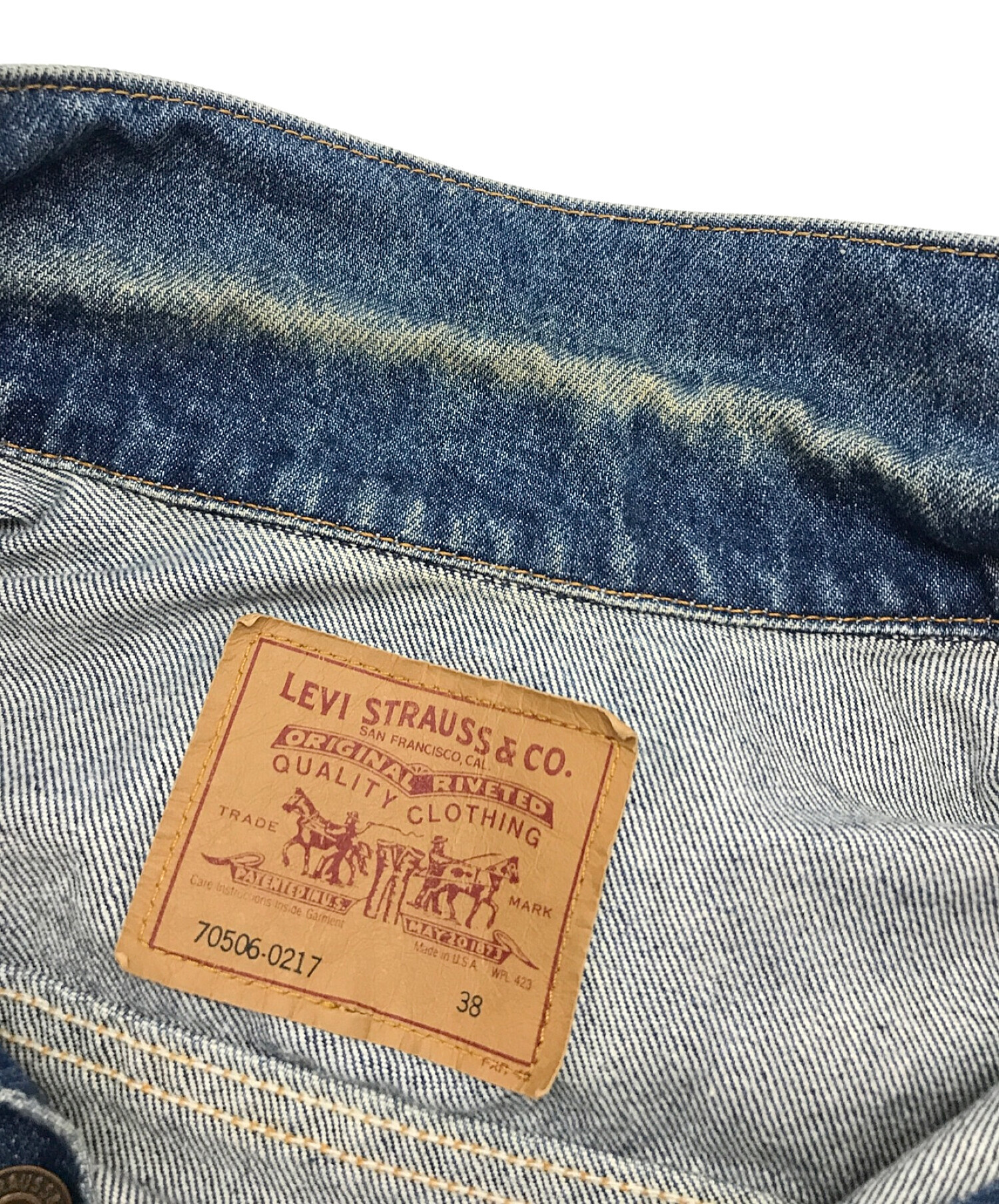 中古・古着通販】LEVI'S (リーバイス) ［古着］90's 70506-0217デニム