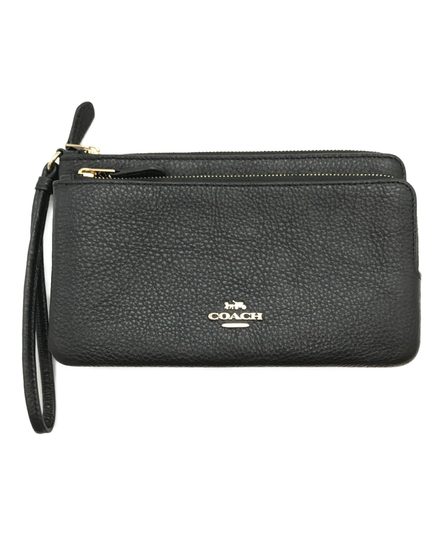 中古・古着通販】COACH (コーチ) ダブル ジップ ウォレット サイズ