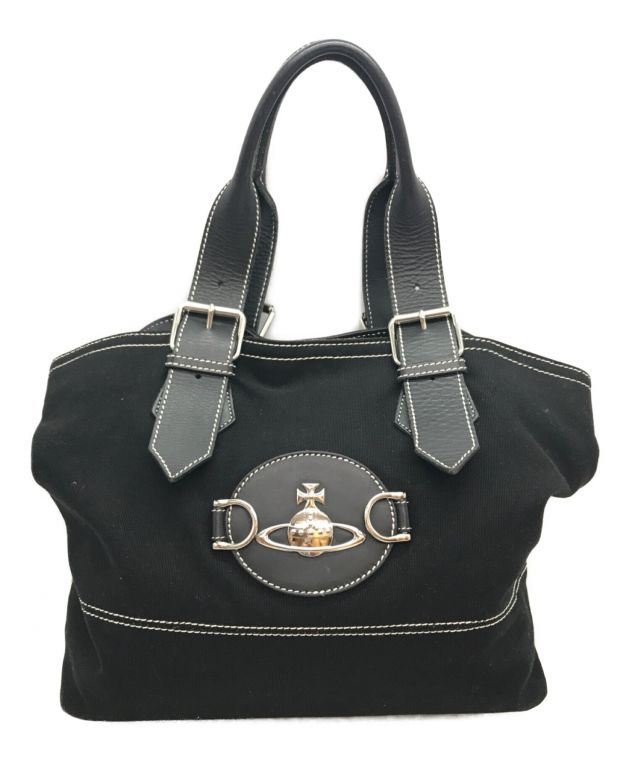 中古・古着通販】Vivienne Westwood (ヴィヴィアンウエストウッド) エッジウェアトートバッグ ブラック  サイズ:下記参照｜ブランド・古着通販 トレファク公式【TREFAC FASHION】スマホサイト