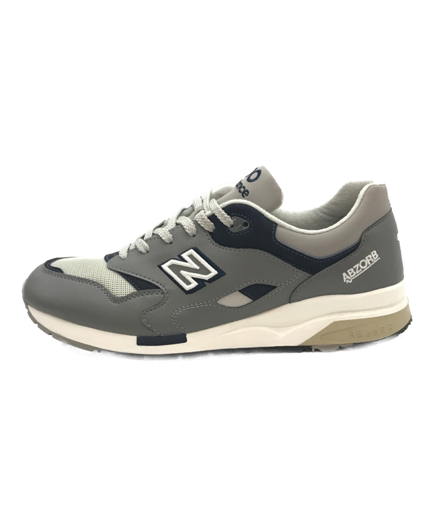 NEW BALANCE (ニューバランス) ローカットスニーカー /CM1600LG グレー サイズ:29㎝