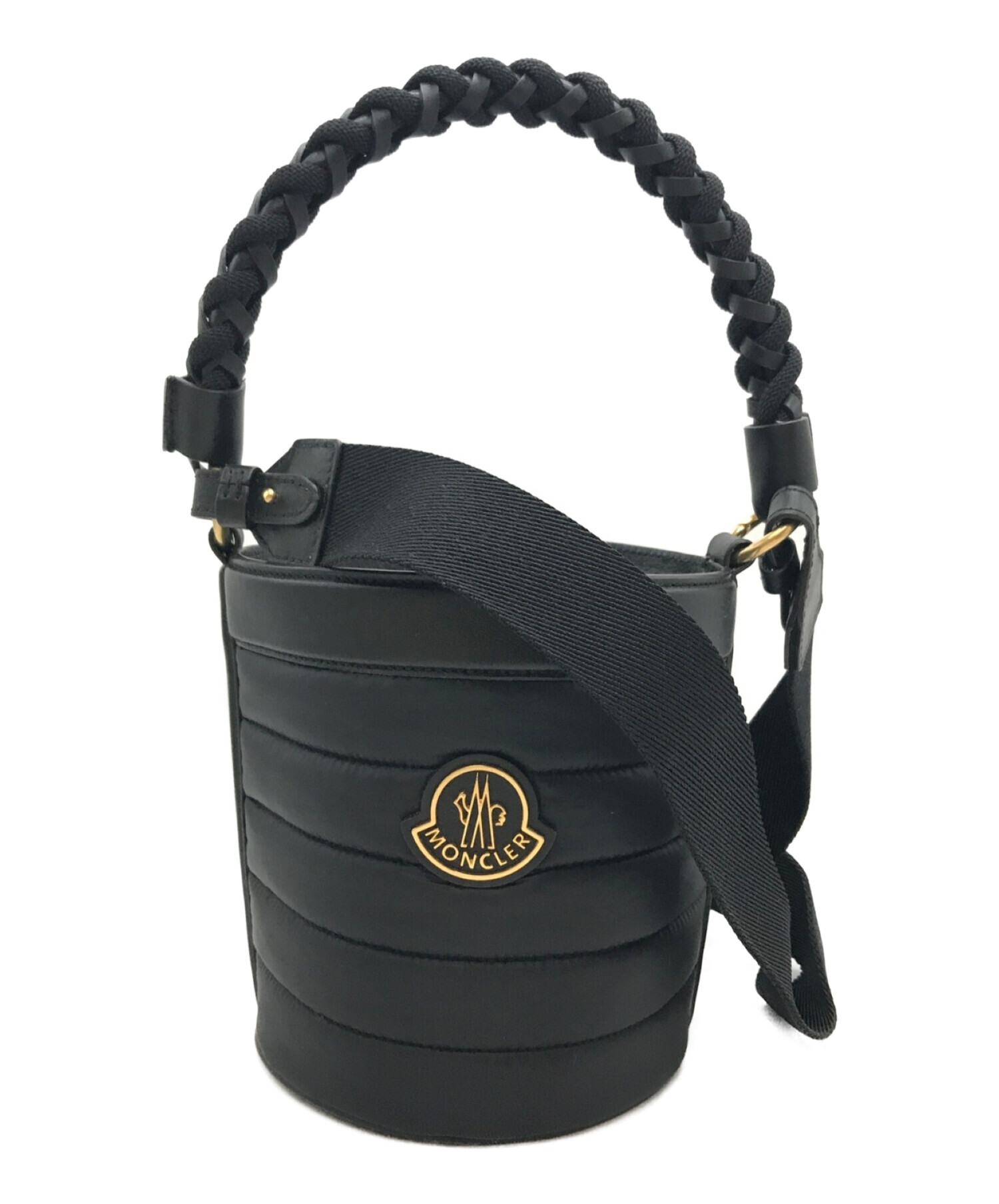 MONCLER (モンクレール) leather kaleah small bucket bag / レザーカレアスモールバケットバッグ /2WAY