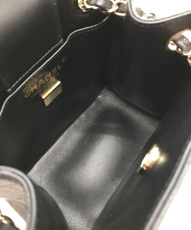 中古・古着通販】CHANEL (シャネル) キャビアスキンミニバケットバッグ サイズ:下記参照｜ブランド・古着通販 トレファク公式【TREFAC  FASHION】スマホサイト