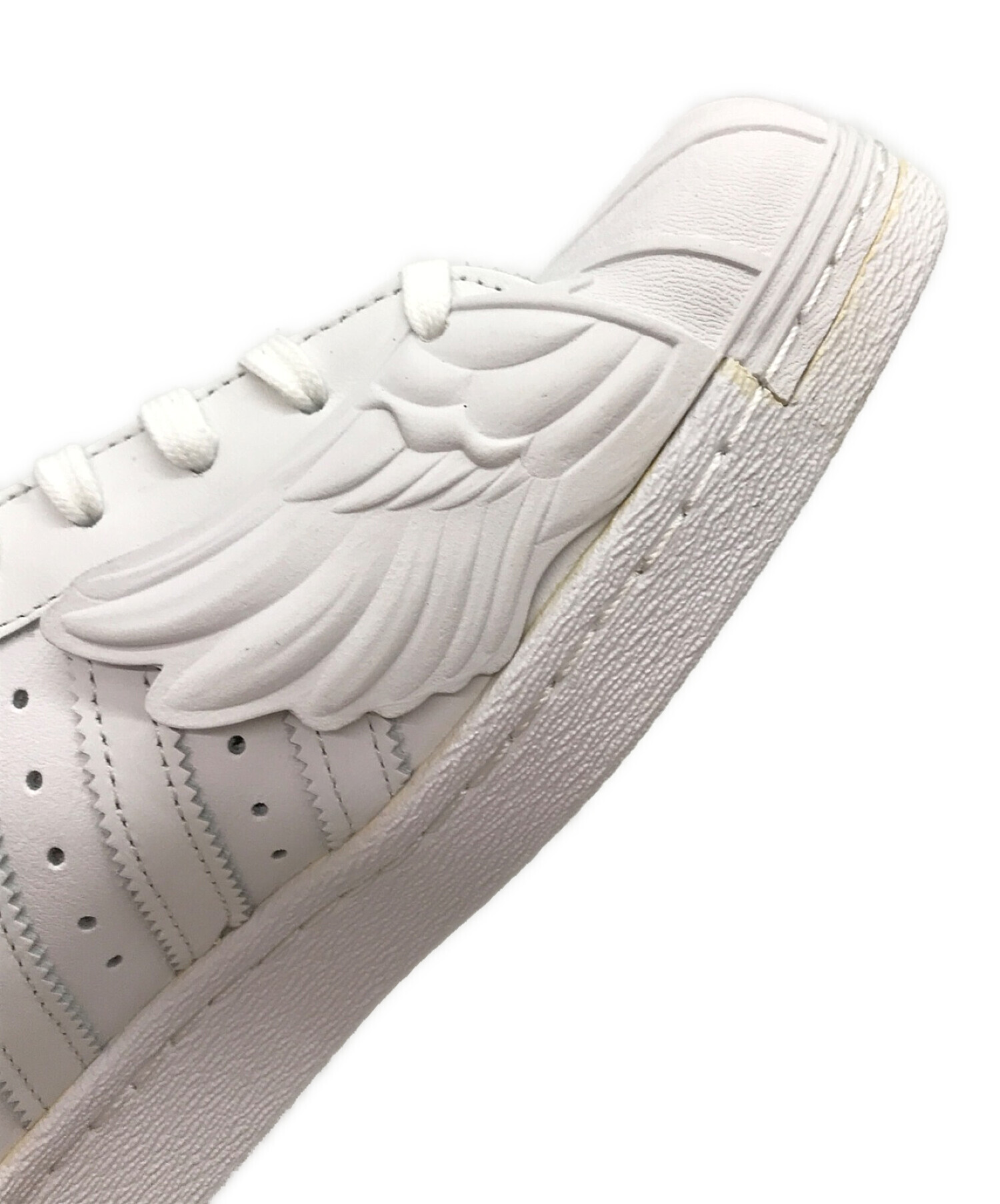 adidas (アディダス) JEREMY SCOTT (ジェレミースコット) SUPERSTAR WINGS　ジェレミースコット スーパースター  ウィングス ランニング　ローカットシューズ ホワイト サイズ:27㎝ 未使用品