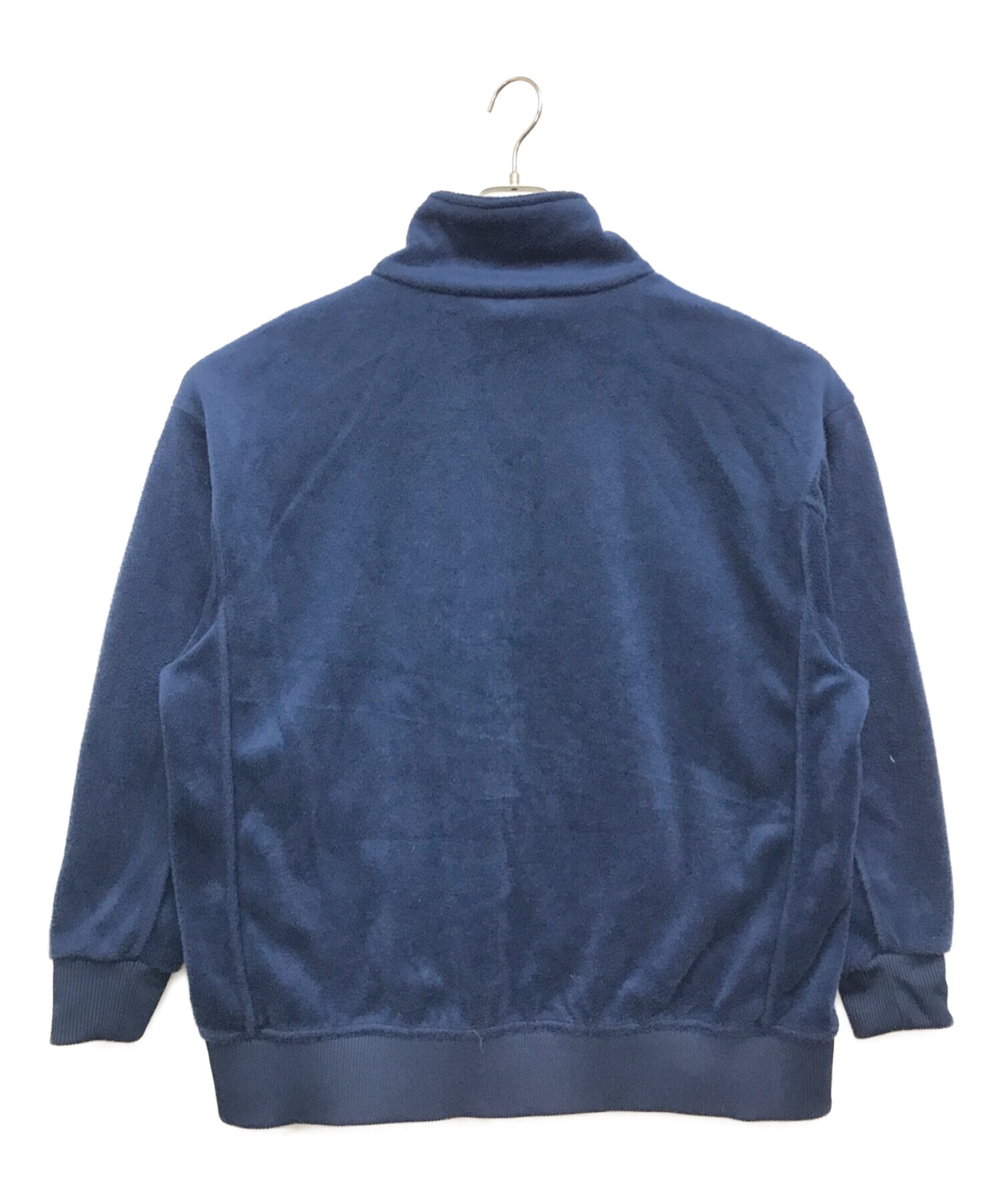 adidas (アディダス) VELOUR BB TRACK TOP　ベロア トラックトップ ネイビー サイズ:O