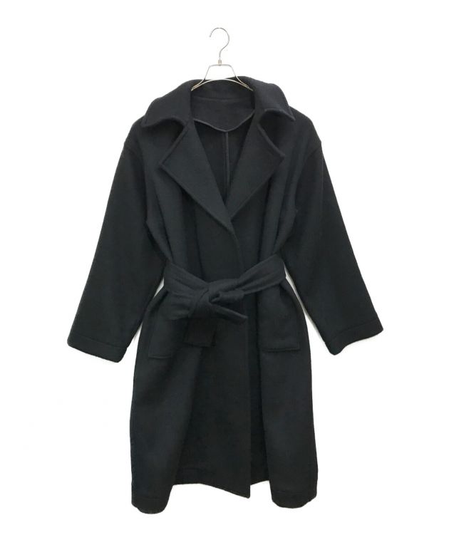 中古・古着通販】ATHA (アタ) DOUBLE MELTON MAXI COAT ダブルメルトンマキシコート ブラック  サイズ:FREE｜ブランド・古着通販 トレファク公式【TREFAC FASHION】スマホサイト