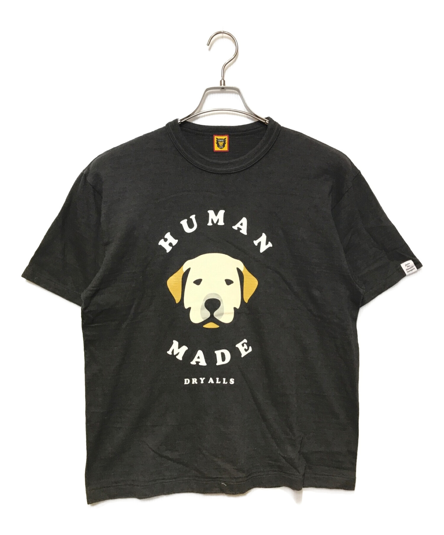 中古・古着通販】HUMAN MADE (ヒューマンメイド) Dry Alls Dog Tee ブラック サイズ:L｜ブランド・古着通販  トレファク公式【TREFAC FASHION】スマホサイト