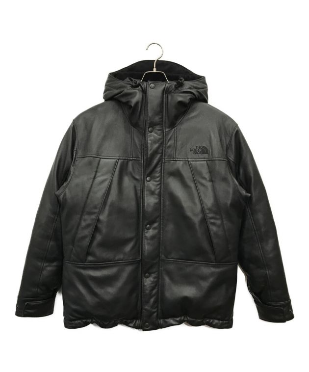 中古・古着通販】THE NORTHFACE PURPLELABEL (ザ・ノースフェイス パープルレーベル) Mountain Down  Leather Jacket マウンテン ダウンレザージャケット ブラック サイズ:M｜ブランド・古着通販 トレファク公式【TREFAC  FASHION】スマホサイト