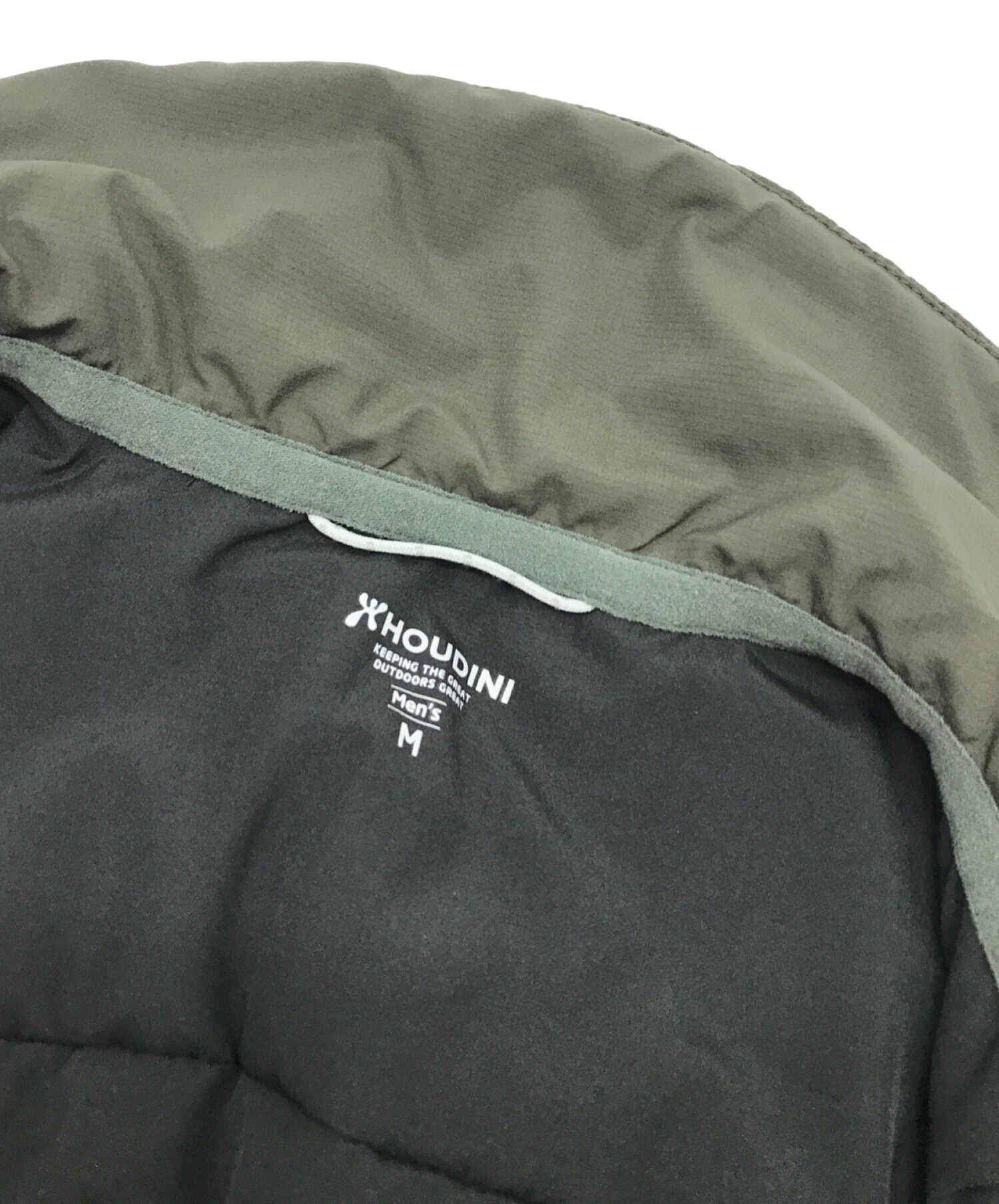 HOUDINI (フーディニ) ADD IN JACKET　アドインジャケット　中綿コート カーキ サイズ:M